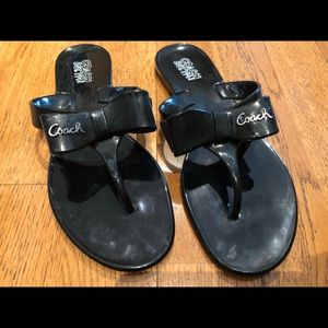 Coach Bow Sandals